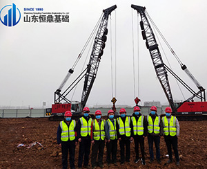 江蘇深國(guó)際徐州綜合物流港項(xiàng)目地基夯工程